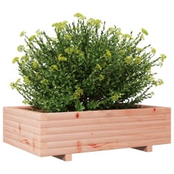 Jardinière 90x60x26,5 cm bois massif de douglas 