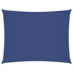 Voile de parasol tissu oxford rectangulaire 5x7 m bleu 