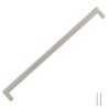 Poignées d'armoire 5 pcs argenté 320 mm acier inoxydable 