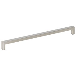 Poignées d'armoire 5 pcs argenté 320 mm acier inoxydable 