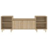 Meuble TV Chêne sonoma 160x35x55 cm Bois d'ingénierie 