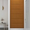 Panneaux muraux 12 pcs Marron 90x30 cm Velours 3,24 m² 