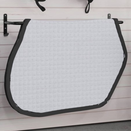 Support de tapis de selle noir fer 