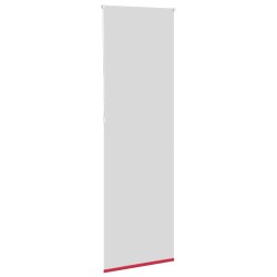 Store enrouleur occultant rouge largeur du tissu 80,7 cm 