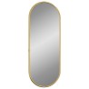 Miroir mural Doré 40x15 cm Ovale 