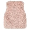 Gilet pour enfants fausse fourrure rose clair 116 