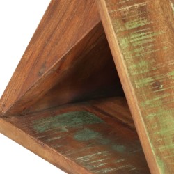 Table d'appoint 35x35x55 cm Bois massif de récupération 