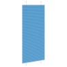 Store plissé bleu 95x200 cm largeur du tissu 94,4 cm polyester 
