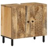 Armoire lavabo de salle de bain bois massif de manguier 