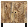 Armoire lavabo de salle de bain bois massif de manguier 