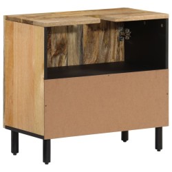 Armoire lavabo de salle de bain bois massif de manguier 