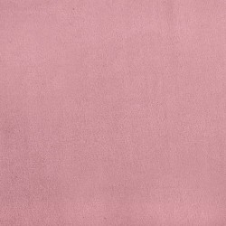 Canapé à 3 places avec repose-pieds Rose 180 cm Velours 