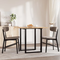 Dessus de table carré 80x80x2 cm bois massif d'acacia 