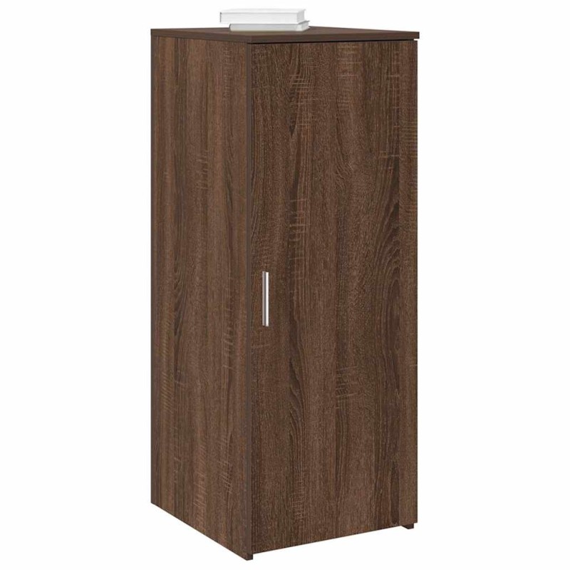 Armoire de rangement chêne brun 40x45x103,5cm bois d'ingénierie 