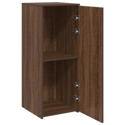 Armoire de rangement chêne brun 40x45x103,5cm bois d'ingénierie 
