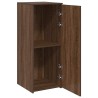Armoire de rangement chêne brun 40x45x103,5cm bois d'ingénierie 