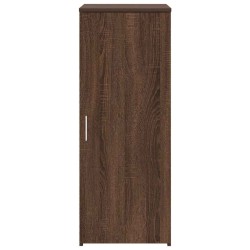 Armoire de rangement chêne brun 40x45x103,5cm bois d'ingénierie 