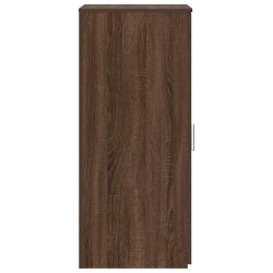 Armoire de rangement chêne brun 40x45x103,5cm bois d'ingénierie 