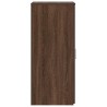 Armoire de rangement chêne brun 40x45x103,5cm bois d'ingénierie 