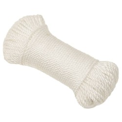 Corde de travail Blanc 3 mm 250 m polypropylène 