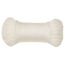 Corde de travail Blanc 3 mm 250 m polypropylène 