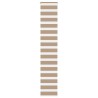 Store zèbre marron sable largeur du tissu 45,9 cm polyester 
