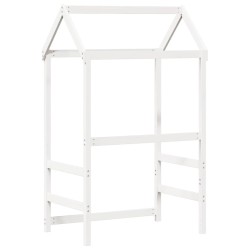 Toit de lit pour enfants 118x70x176,5 cm bois de pin massif 
