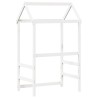 Toit de lit pour enfants 118x70x176,5 cm bois de pin massif 