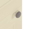 Armoire plastique 40x43x85,5 cm design de bois blanc angora 