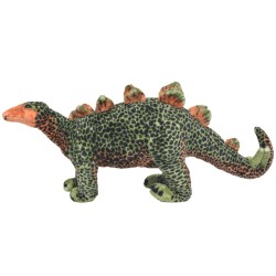 Jouet en peluche Dinosaure Stegosaurus Vert et orange XXL 