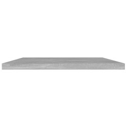 Panneaux de bibliothèque 4 pcs gris béton bois d’ingénierie 