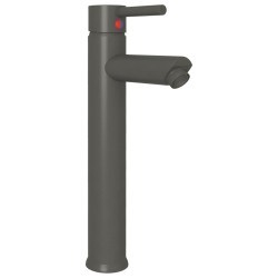 Lavabo de bain avec robinet et drain à poussoir Verre trempé 