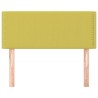 Tête de lit Vert 90x5x78/88 cm Tissu 