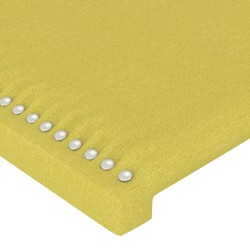 Tête de lit Vert 90x5x78/88 cm Tissu 