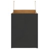 Sacs en papier 50 pcs avec poignées noir 32x22x28 cm 