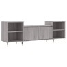 Meuble TV Sonoma gris 160x35x55 cm Bois d'ingénierie 