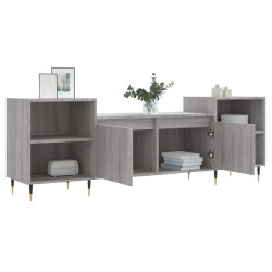 Meuble TV Sonoma gris 160x35x55 cm Bois d'ingénierie 