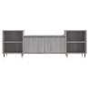 Meuble TV Sonoma gris 160x35x55 cm Bois d'ingénierie 