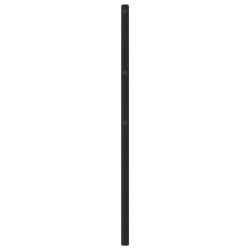 Tête de lit métal noir 100 cm 