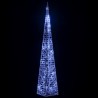 Cône lumineux décoratif à LED Acrylique Bleu 60 cm 