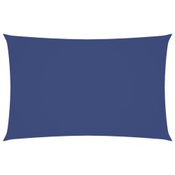 Voile de parasol tissu oxford rectangulaire 5x8 m bleu 