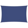 Voile de parasol tissu oxford rectangulaire 5x8 m bleu 