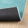 Tapis OVIEDO à poils courts vert 80x150 cm 