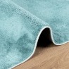 Tapis OVIEDO à poils courts vert 80x150 cm 