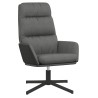 Chaise de relaxation Gris clair Tissu 