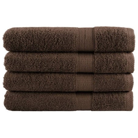 Serviettes de qualité supérieure SOLUND 4 pcs marron 600 g/m² 