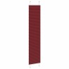 Store plissé rouge bordeaux 40x200 cm largeur du tissu 39,4 cm 
