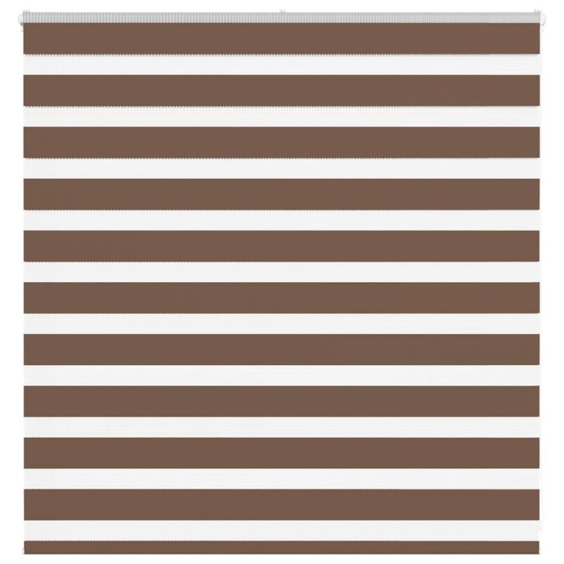 Store zèbre marron 145x100cm largeur du tissu 140,9cm polyester 