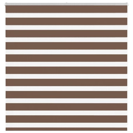 Store zèbre marron 145x100cm largeur du tissu 140,9cm polyester 