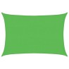 Voile d'ombrage 160 g/m² Vert clair 2,5x4 m PEHD 
